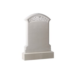 EC170 Nabresina headstone with Master craftsman quality carving.