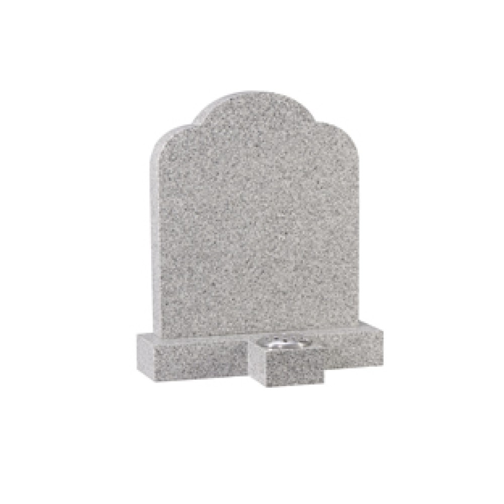 EC177 Surf Grey Granite headstone with a separate vase to provide an optional place for flowers. EC177 Surf Grey Granite headstone with a separate vase to provide an optional place for flowers.