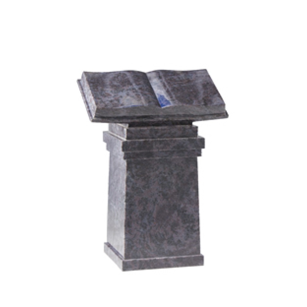 EC202 Bahama Blue Granite Cremation Plinth
