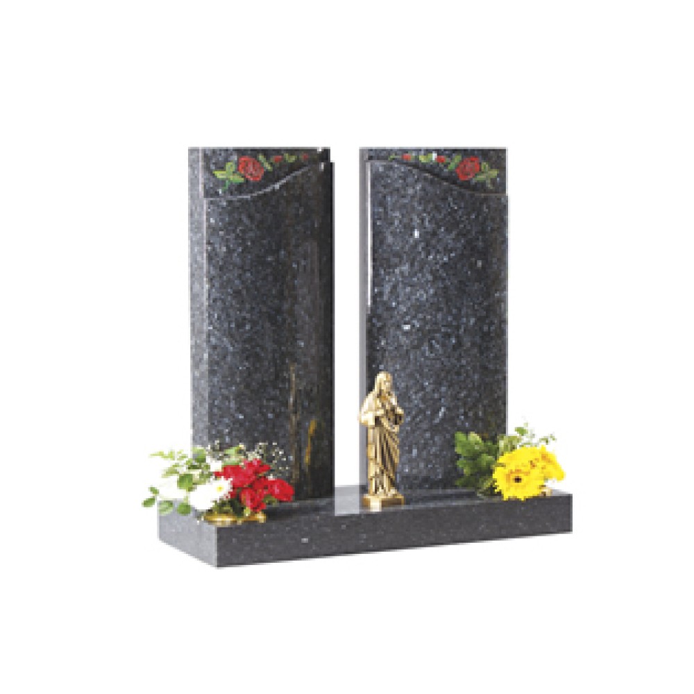EC203 Blue Pearl Granite Column Memorial