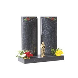 EC203 Blue Pearl Granite Column Memorial