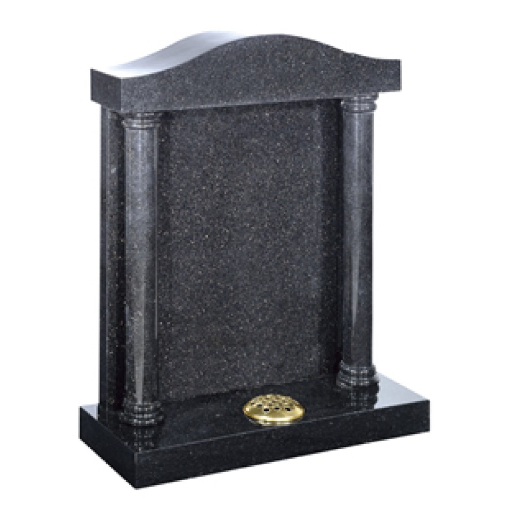 EC209 Star Galaxy Granite Temple Style Memorial EC209 Star Galaxy Granite Temple Style Memorial
