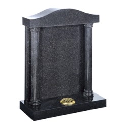 EC209 Star Galaxy Granite Temple Style Memorial