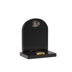 EC226 Black Granite Childrens Memorial