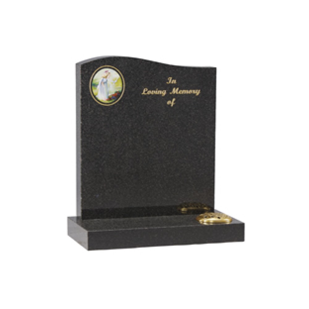 EC230 Dark Grey Granite Personalised Memorial EC230 Dark Grey Granite Personalised Memorial
