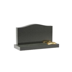 EC241 Coral Green Granite Cremation Headstone Memorial