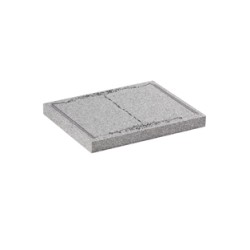 EC247 Light Grey Granite Cremation Tablet with Book Design