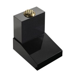 EC250 Black Granite Vase and Desk Cremation Memorial