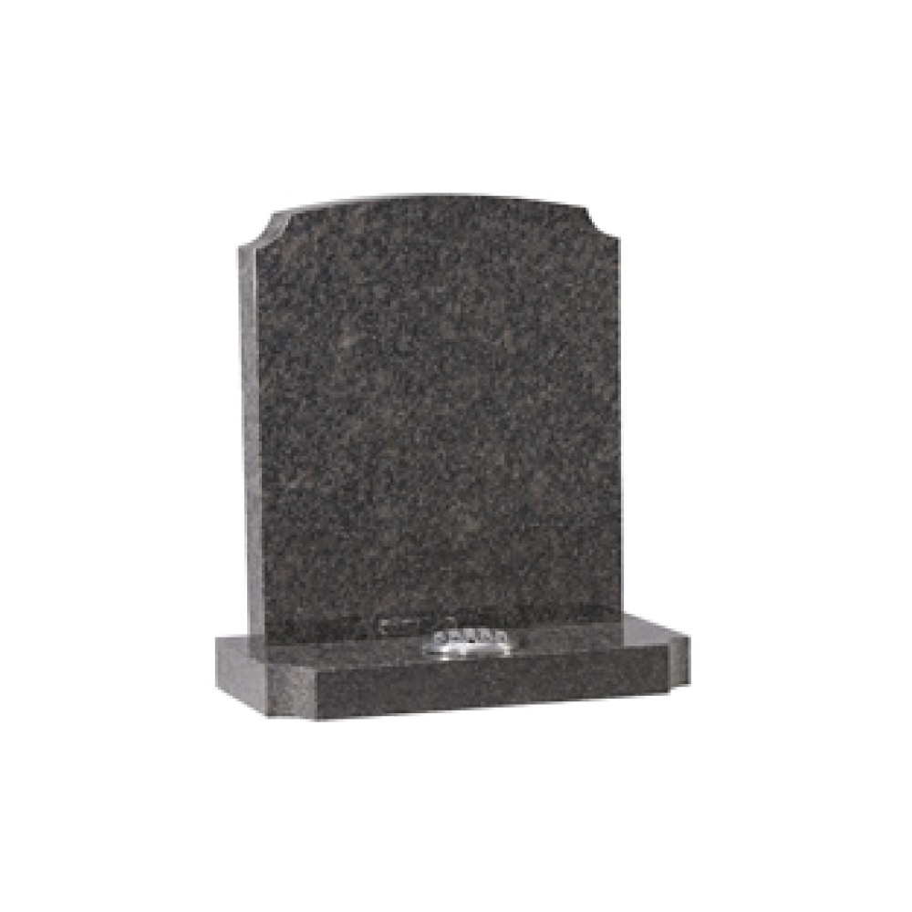 EC27 Steel Grey Granite Cemetery Memorial EC27 Steel Grey Granite Cemetery Memorial