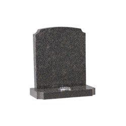 EC27 Steel Grey Granite Cemetery Memorial